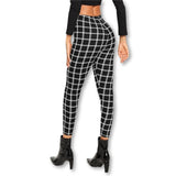 Elegant Office Lady Skinny Women Autumn Workwear Highstreet Minimalist Leggings