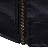 All Season Warmer Leather Stand Collar Casual Zipper Jackets