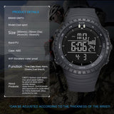 Digital LED Electronic Men Sports Watch
