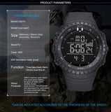 Digital LED Electronic Men Sports Watch