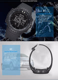 Digital LED Electronic Men Sports Watch