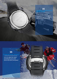Digital LED Electronic Men Sports Watch