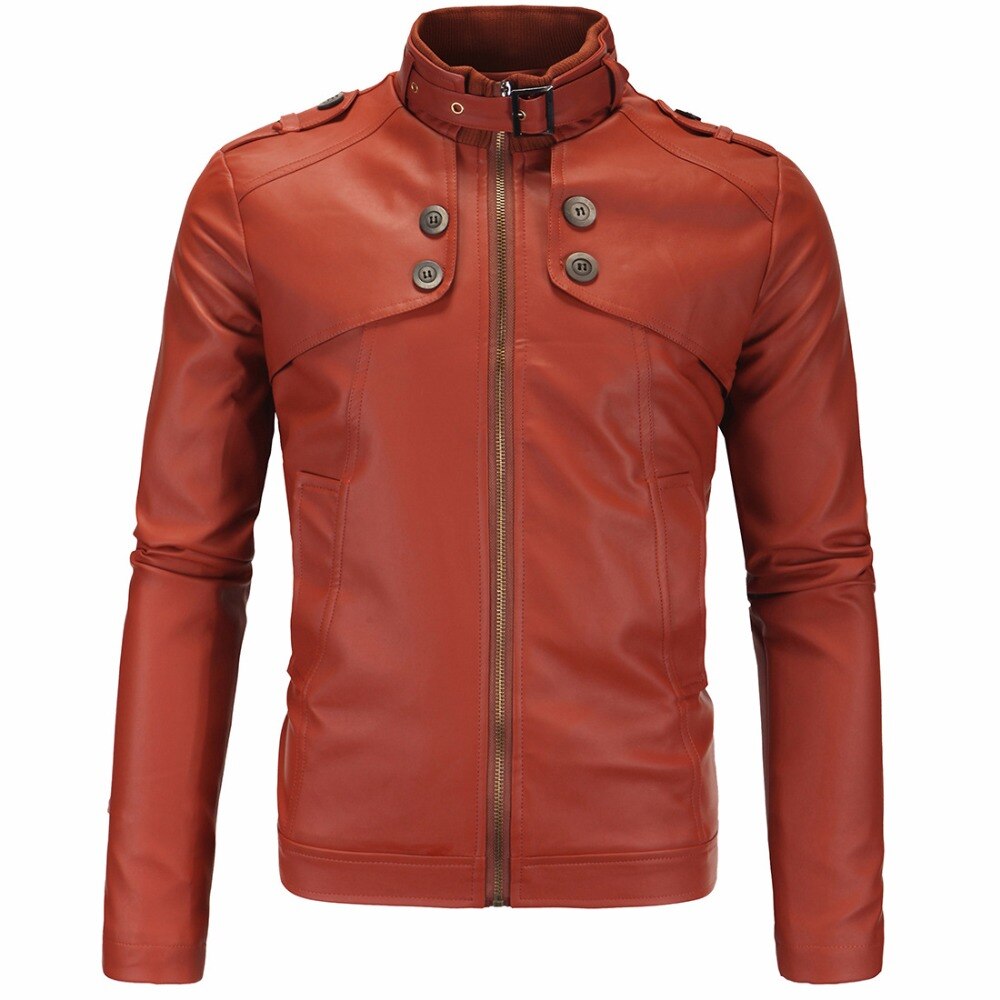Two in One Style Pure Lather Men Gorgeous Looking Jacket