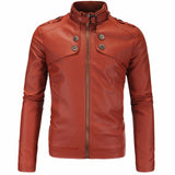 Two in One Style Pure Lather Men Gorgeous Looking Jacket