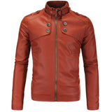 Two in One Style Pure Lather Men Gorgeous Looking Jacket