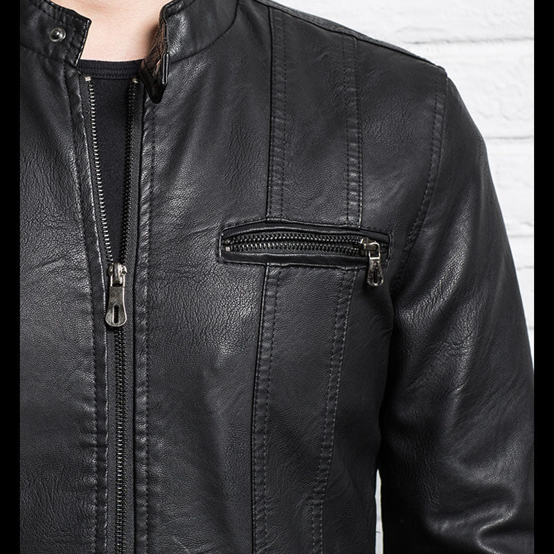 Men Genuine Leather ShipSkin Regular Jacket