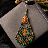 Boho Tassel Geometric  Drop Earrings