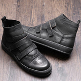 Genuine Leather Hook Ankle Boot  New 2020 UP