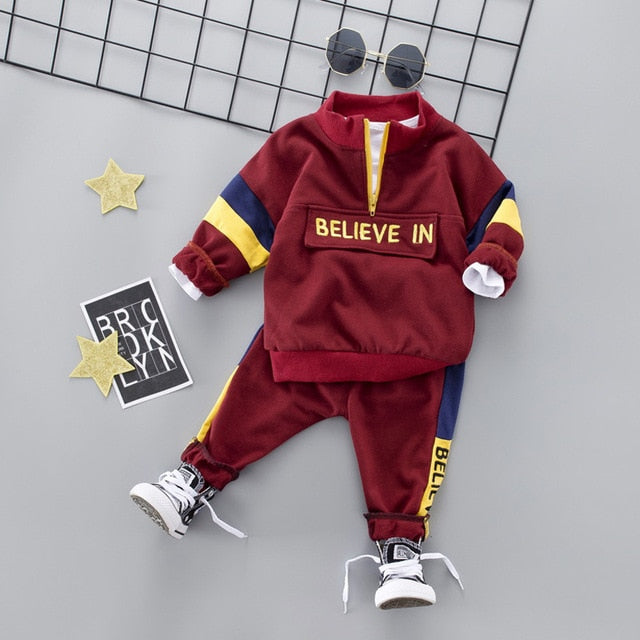 1 To 4 Years Unisex Children Tracksuit