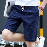 Elastic Summer Casual Drawstring Men Short