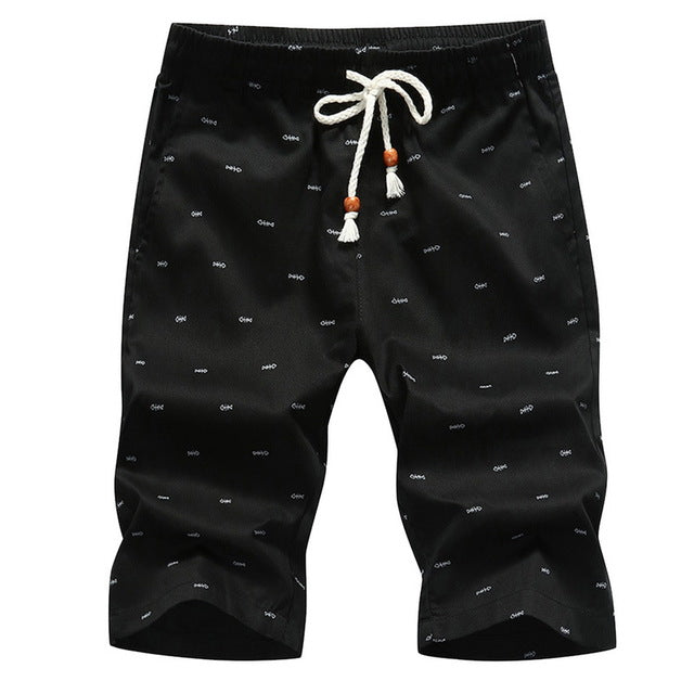 Elastic Summer Casual Drawstring Men Short