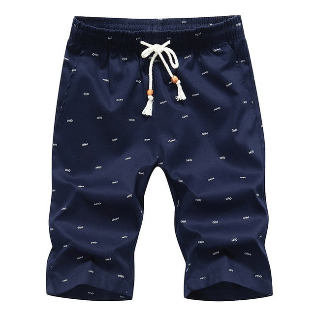 Elastic Summer Casual Drawstring Men Short