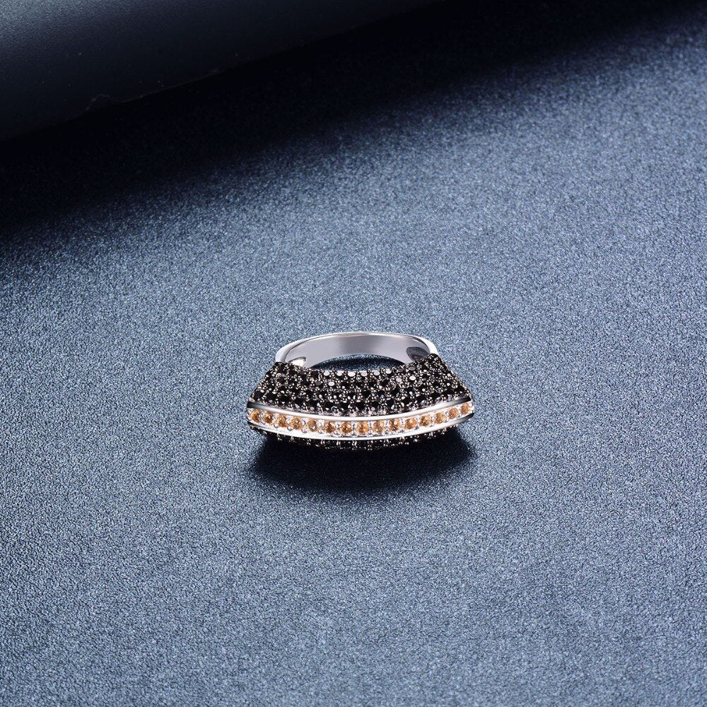Solid Spinel Citrine 925 Sterling Silver Finest Ring As Gift or Regluar Use