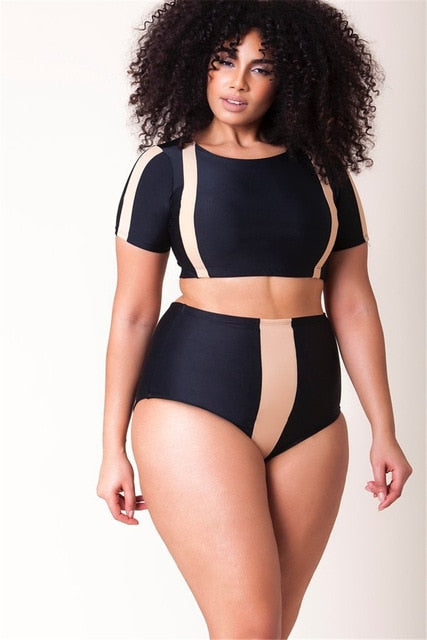One Piece Full Body Extra Large Premium Floral Summer Swimsuit 2019