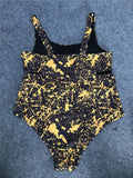 One Piece Full Body Extra Large Premium Floral Summer Swimsuit 2019