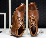 Premium Quality Genuine Leather Comfortable Mens Gorgeous Ankle Business Classic Boot
