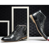 Premium Quality Genuine Leather Comfortable Mens Gorgeous Ankle Business Classic Boot