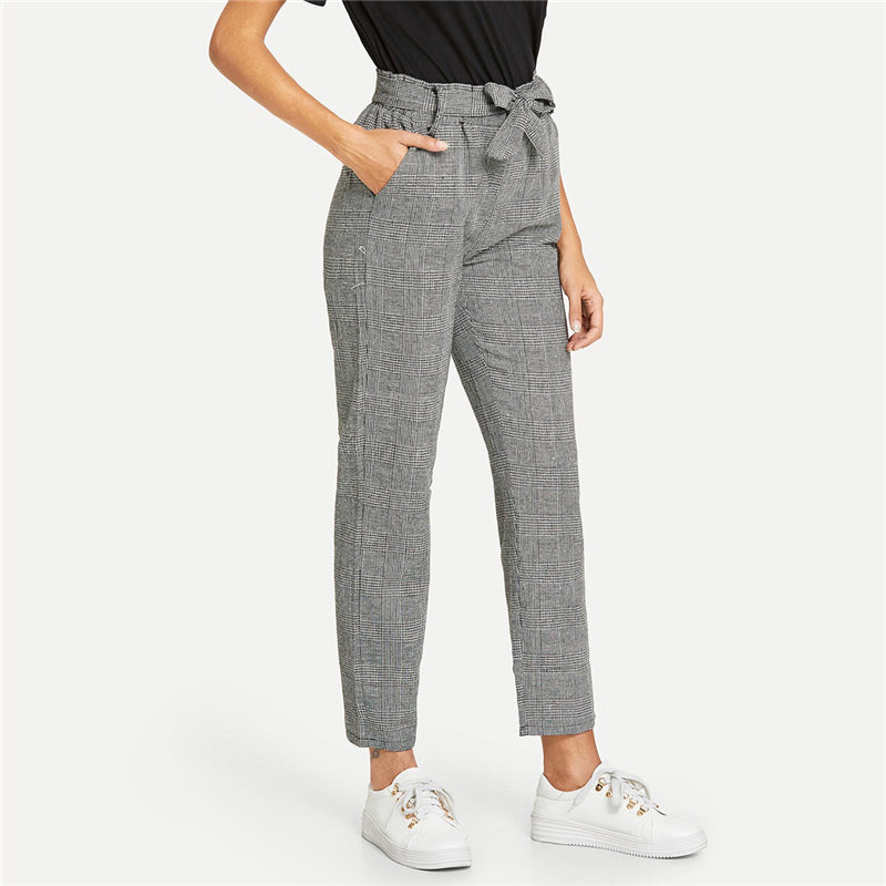 Long Mid Waist Trouser For Summer & Spring
