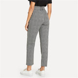 Long Mid Waist Trouser For Summer & Spring