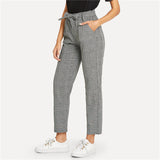 Long Mid Waist Trouser For Summer & Spring