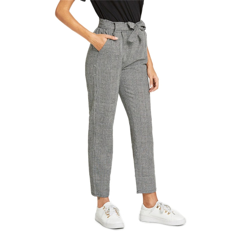 Long Mid Waist Trouser For Summer & Spring