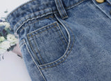 Gorgeous Denim Capri Jeans With Regular Waist