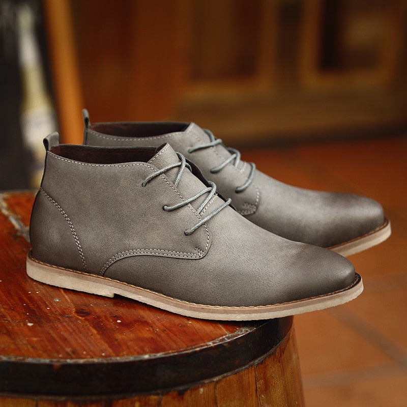 The Business Vintage Derby Mens Chukka Boot Spring To Winter