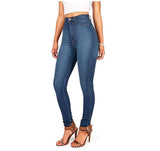 Denim High Waist Skinny Elastic Stretch Smooth Jean For Girls