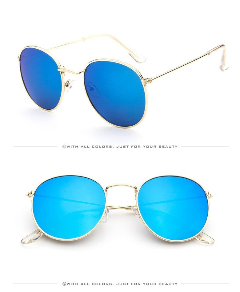 Luxury Style Ultra Light Women Outdoor Summer Metal Sun Glass