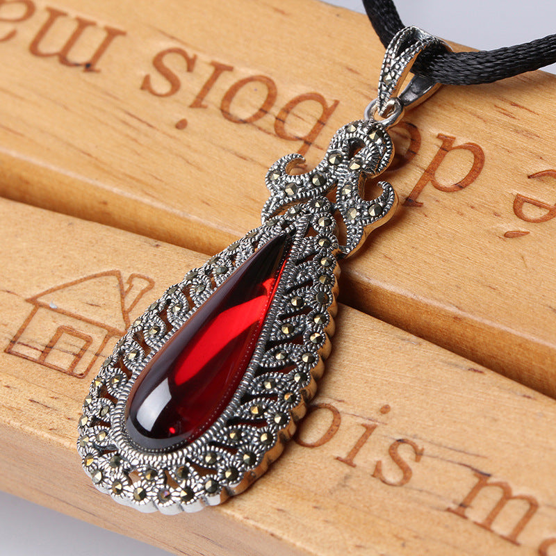 Vintage 925 Sterling Silver With 23MM*56MM Pendants