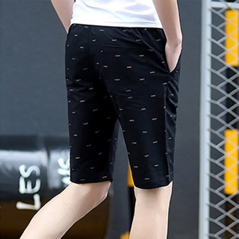 Elastic Summer Casual Drawstring Men Short