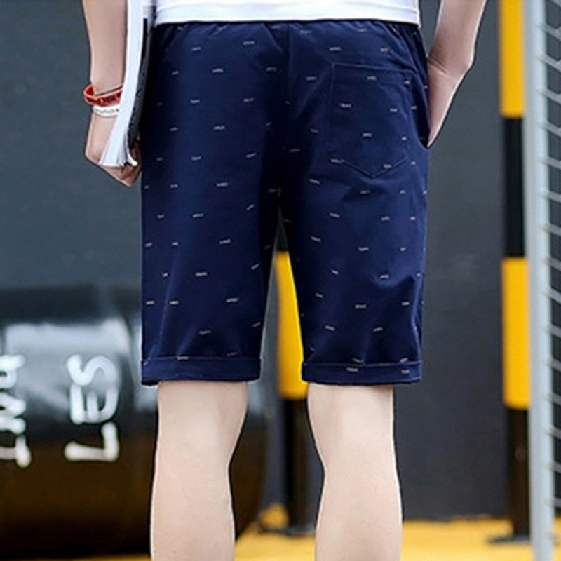 Elastic Summer Casual Drawstring Men Short
