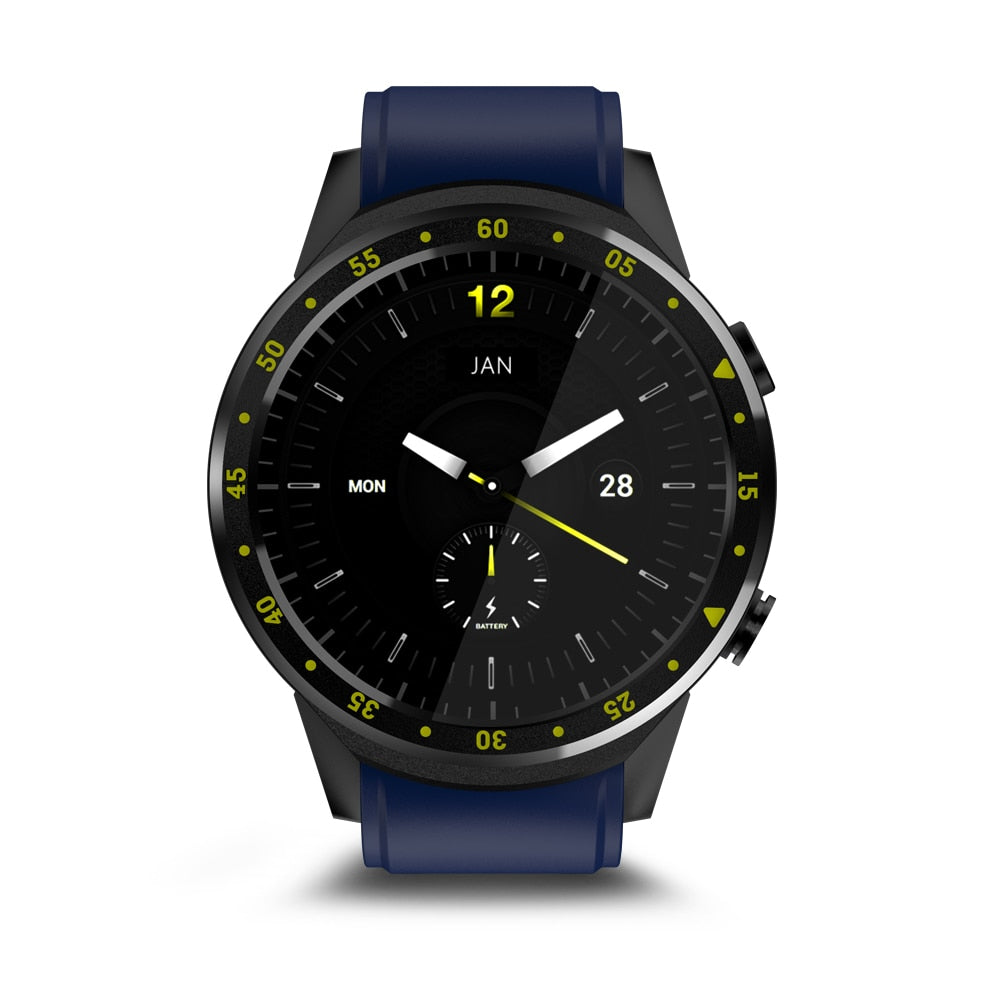 Smart Sports Wristwatch With GPS & Camera,Bluetooth,Sim Card For IOS & Android