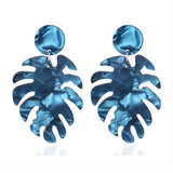 Round Ear Drop Acrylic Boho Earring For Women