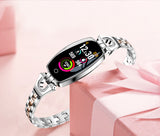Heart Rate Monitoring Women Waterproof Smart Bluetooth Smartwatch For IOS & Android