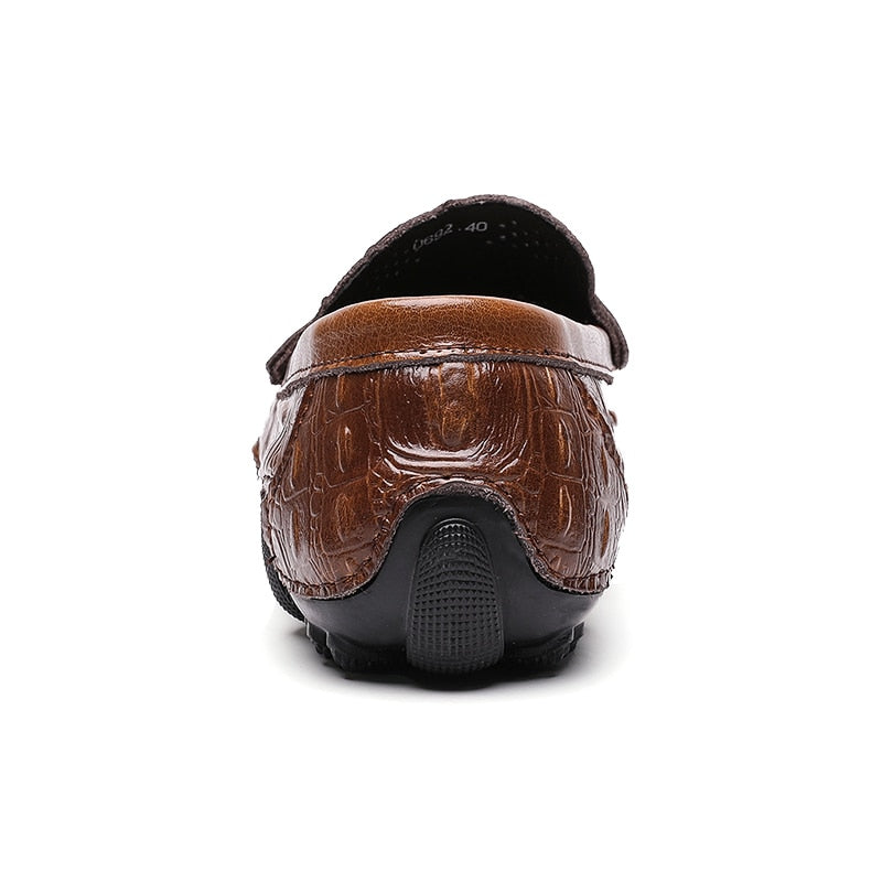 Comfortable Soft Leather Loafer Slip On Shoe