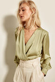 Mint Double Breasted Collar Body Ladies Summer To Autumn Street Wear Pants
