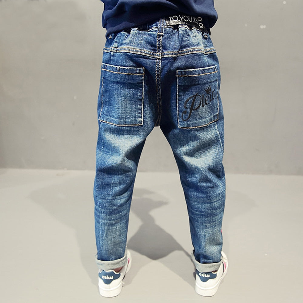 Teenage Boys Outwear Jeans For Autumn To Winter