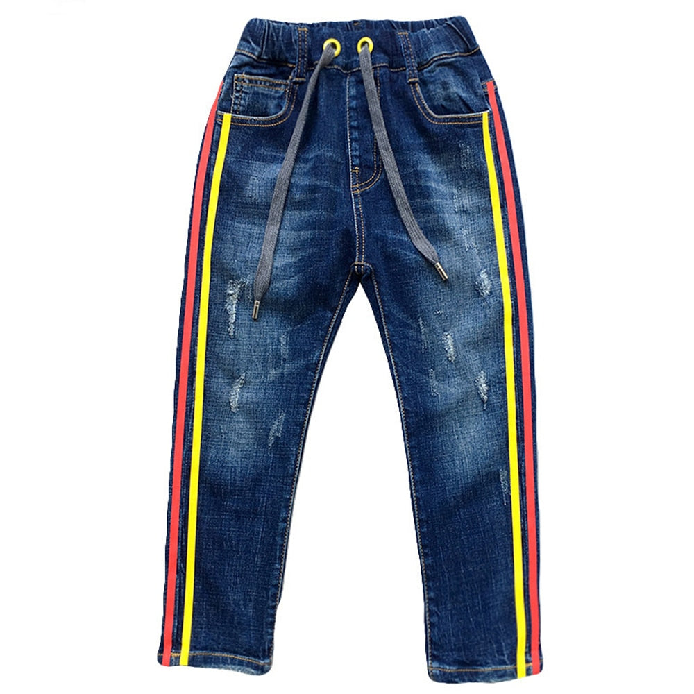 Teenage Boys Outwear Jeans For Autumn To Winter