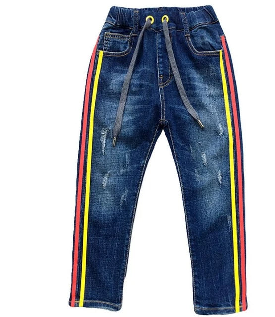 Teenage Boys Outwear Jeans For Autumn To Winter
