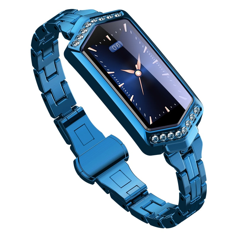 Dual Mood Blood Pressure & Heart Rate Monitoring Ladies  Bluetooth Smartwatch
