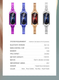 Dual Mood Blood Pressure & Heart Rate Monitoring Ladies  Bluetooth Smartwatch