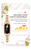 Dual Mood Blood Pressure & Heart Rate Monitoring Ladies  Bluetooth Smartwatch