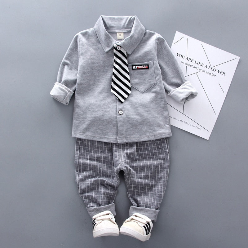 Two Piece Kids Holiday Suit