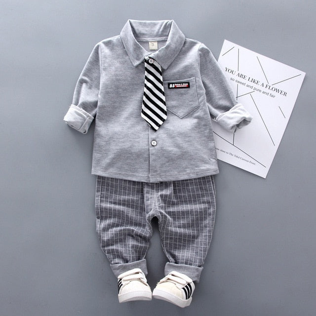 Two Piece Kids Holiday Suit