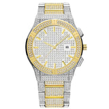 Analog Water Resistant Full Diamond Watch