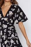 Premium Quality Designed Ladies Chiffon Ruffle Loose Summer Dress