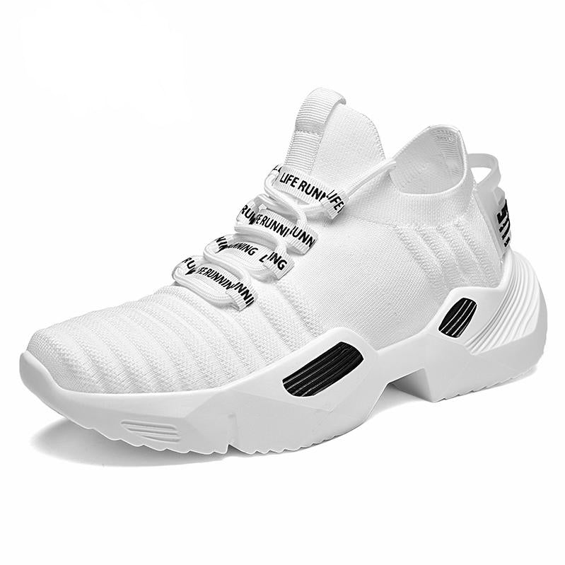 Thick Soled Flyknit Extra Anty Skidding Trainer For All Season