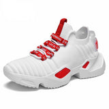 Thick Soled Flyknit Extra Anty Skidding Trainer For All Season