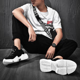 Thick Soled Flyknit Extra Anty Skidding Trainer For All Season